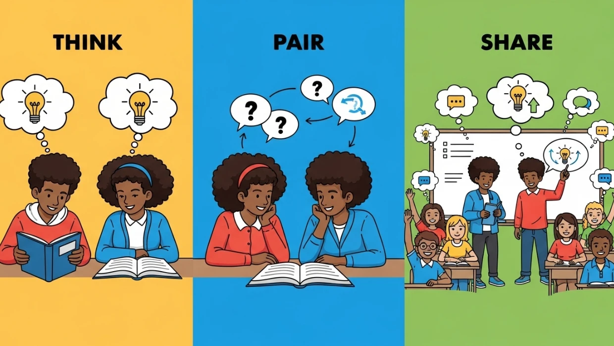 The think Pair Method | Really Teaching
